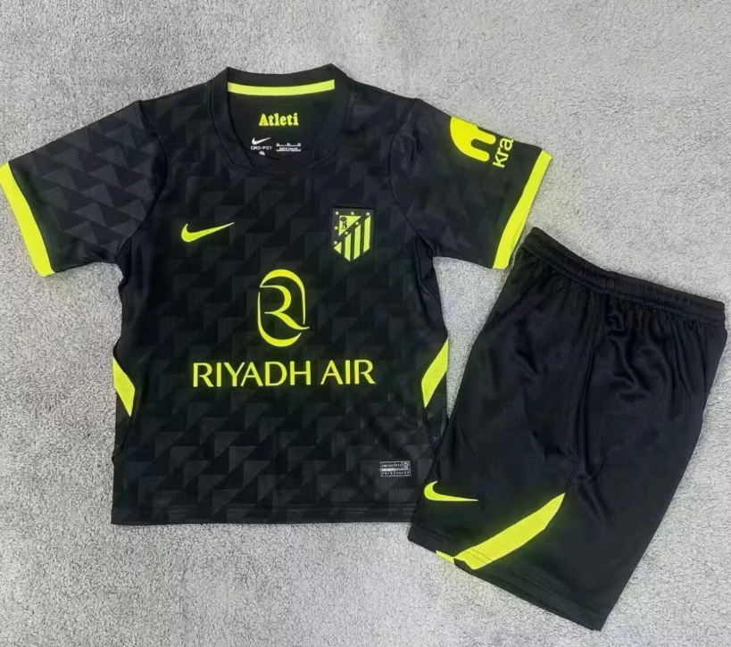 Kids Atletico Madrid Away Jersey Suit 26/27