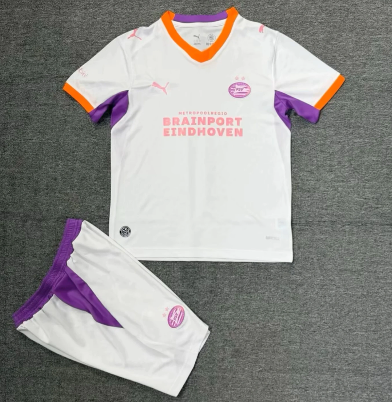 Kids Eindhoven Away Jersey Suit 26/27