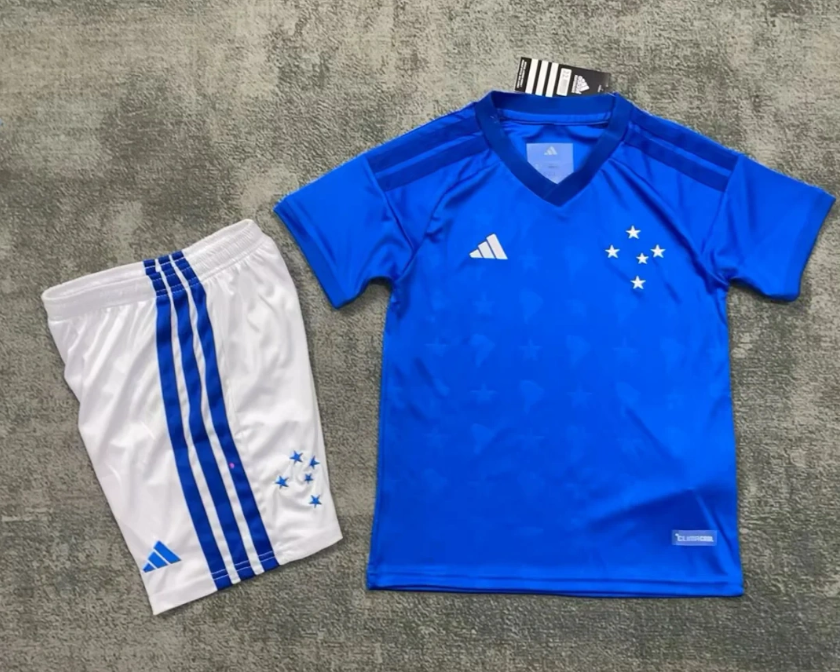 Kids Cruzeiro Home Jersey Suit 26/27