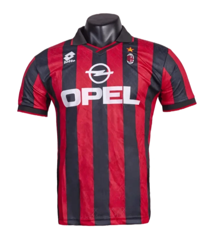 AC Milan Retro Jersey Home 1995/96