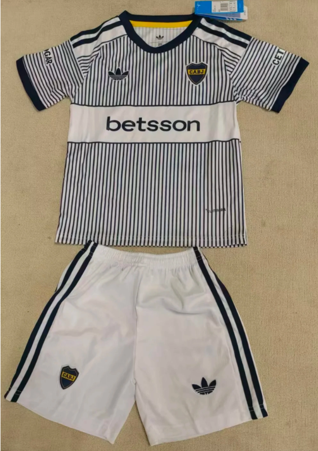 Kids Boca Away Jersey Suit 26/27