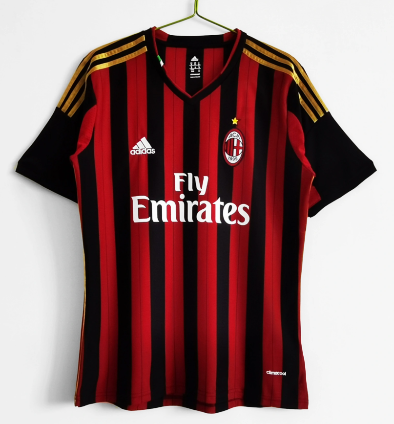 13-14 AC Milan Retro Jersey Home