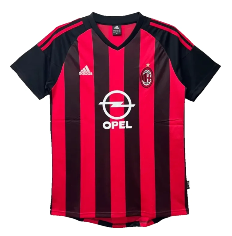 AC Milan Retro Jersey Home 2002/03