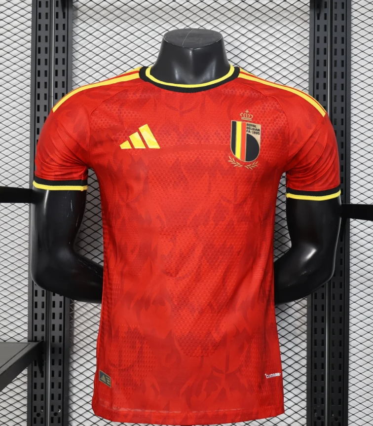 Belgium Home Jersey Player Version World Cup 2026