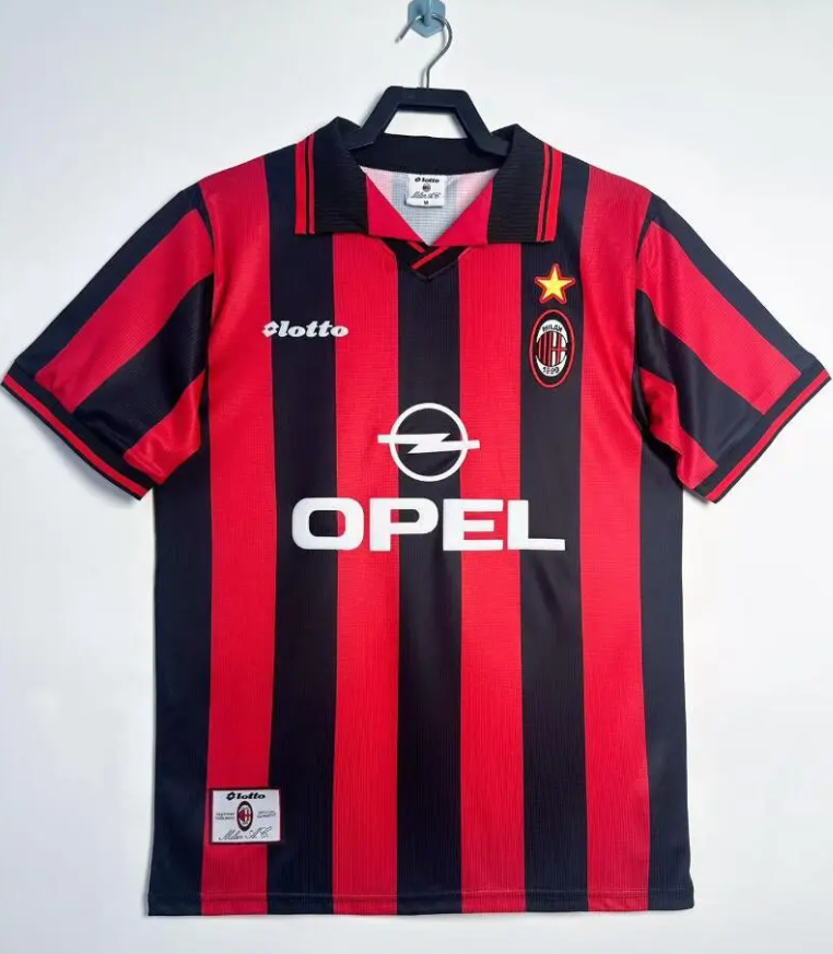 AC Milan Home Retro Jersey 1997-98