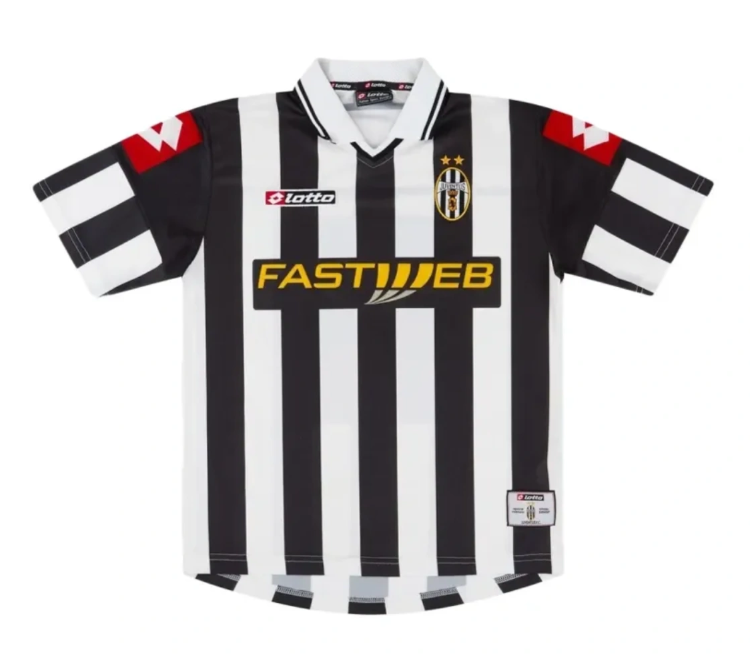 2001-02 Juventus Retro Jersey Home