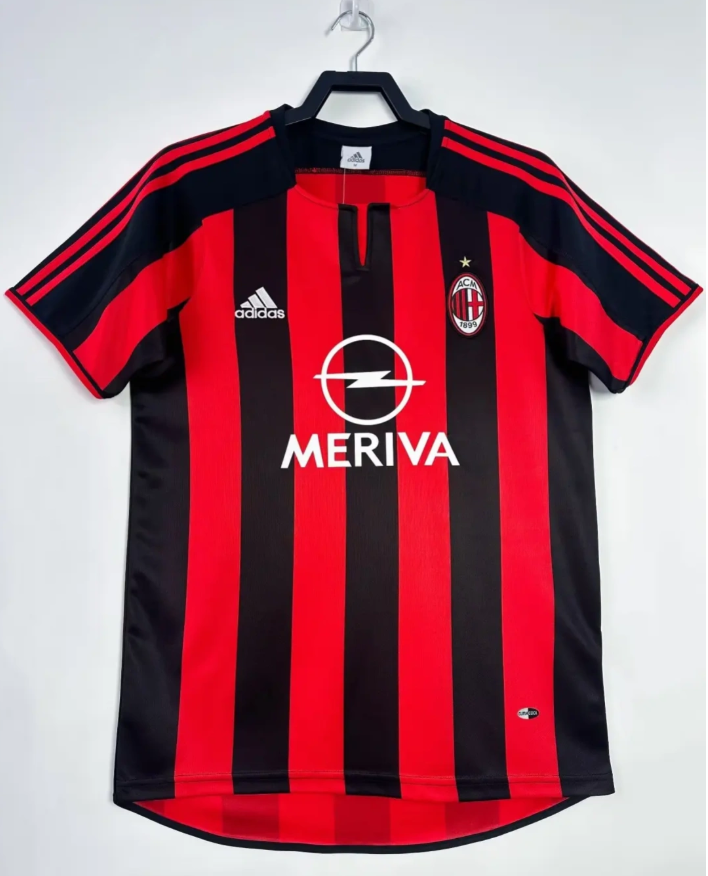 AC Milan Home Retro Jersey 2003/04