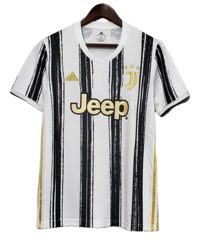 20-21 Juventus Home Soccer Retro Jerseys Shirt