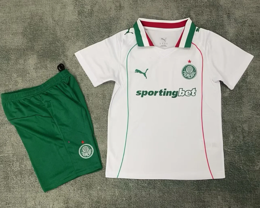 Kids Palmeiras Away Jersey Suit 26/27