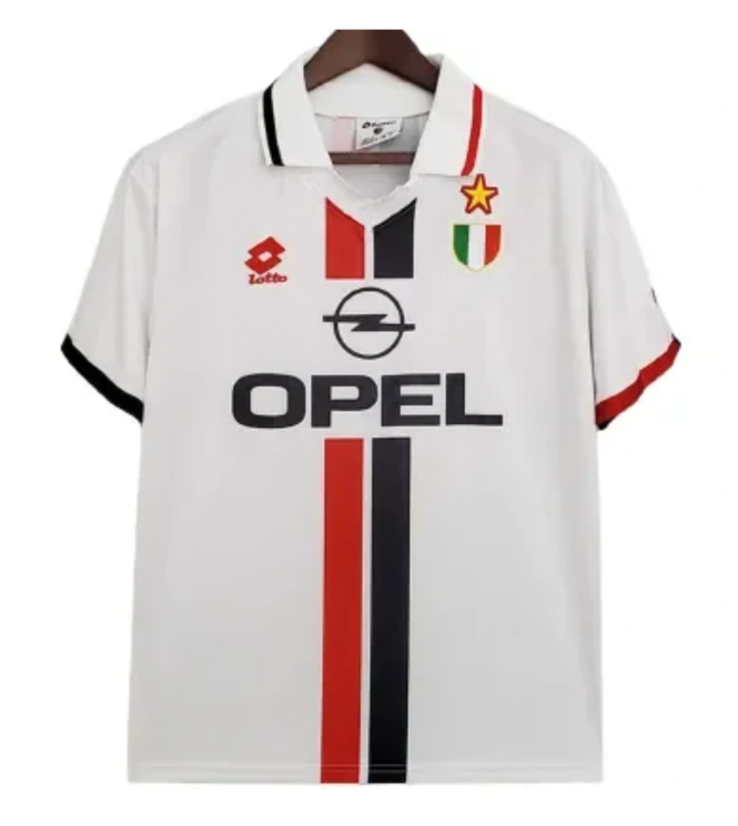 AC Milan BAGGIO #18 Retro Jersey Away 1996/97
