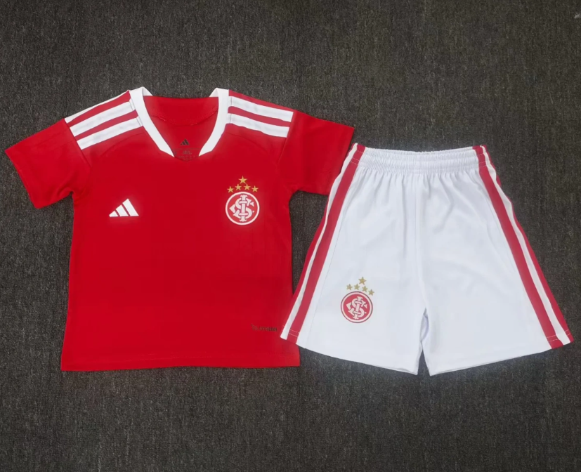 Kids Brazil International Home Jersey Suit 26/27