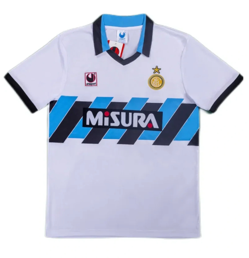 90-91 Inter Milan Retro Jersey Away