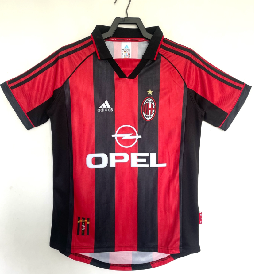 AC Milan Home Retro Jersey 1998/99