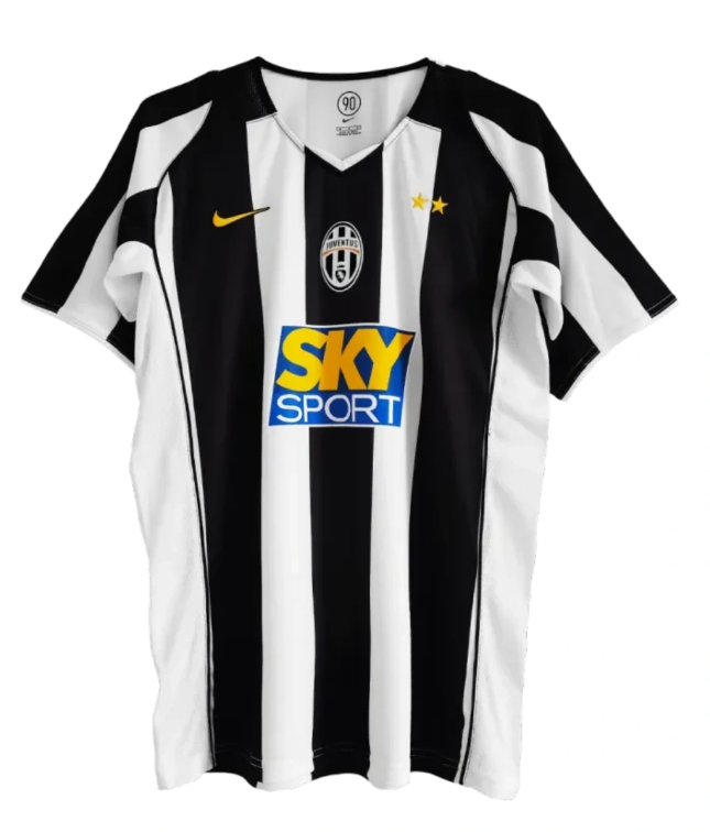 2004-05 Juventus Retro Jersey Home
