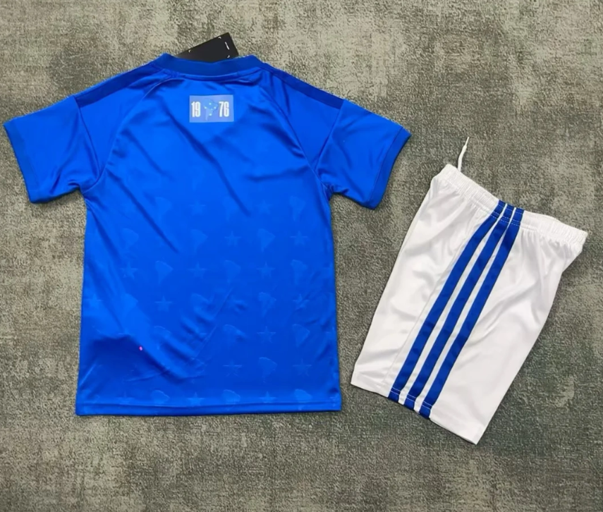 Kids Cruzeiro Home Jersey Suit 26/27