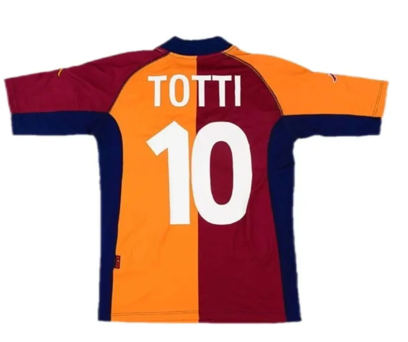 Roma Totti #10 Retro 2001/02 Jersey Third Away