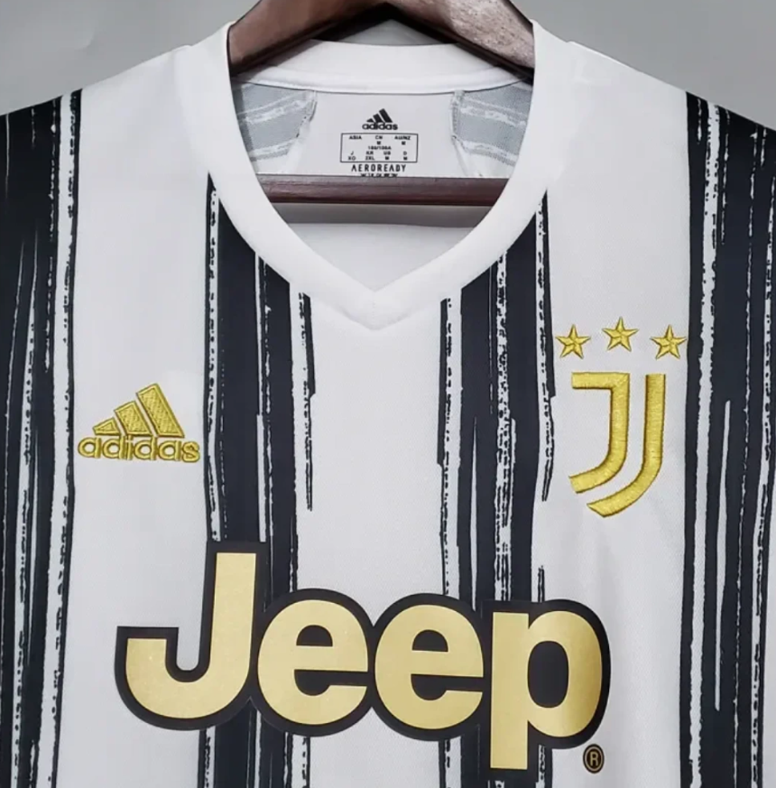 20-21 Juventus Home Soccer Retro Jerseys Shirt