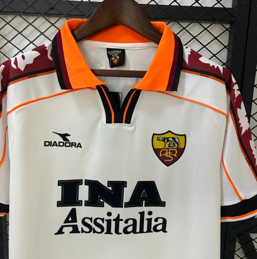 AS Roma Home Retro Jersey 1998/99