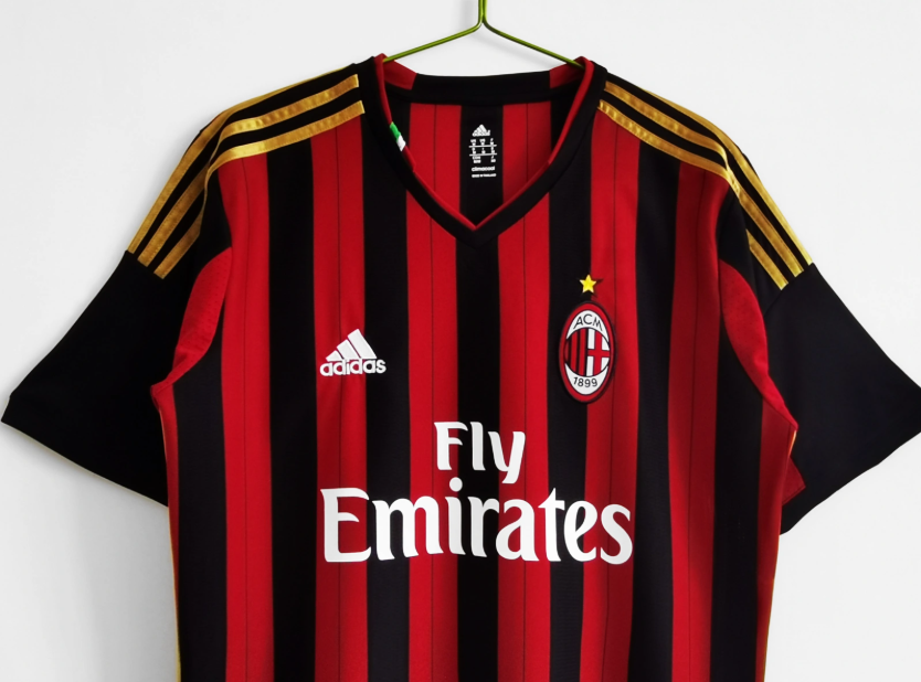 13-14 AC Milan Retro Jersey Home