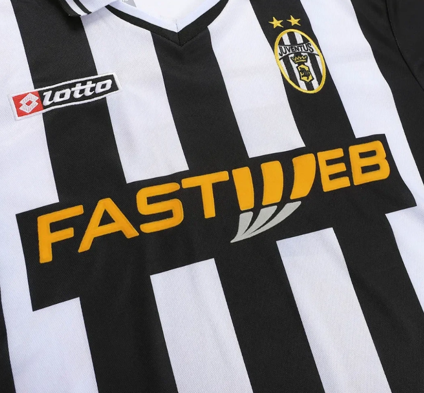 2001-02 Juventus Retro Jersey Home