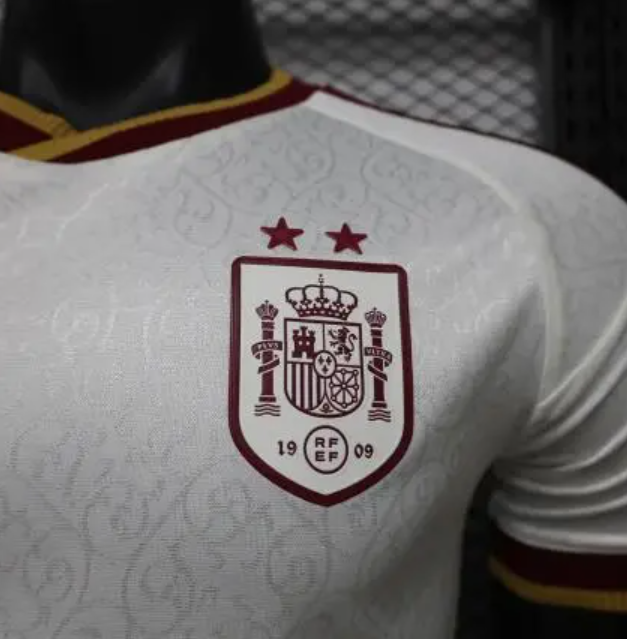 Spain Away Champion Jersey Player Version World Cup 2026 - 2 Stars