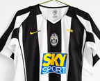 2004-05 Juventus Retro Jersey Home