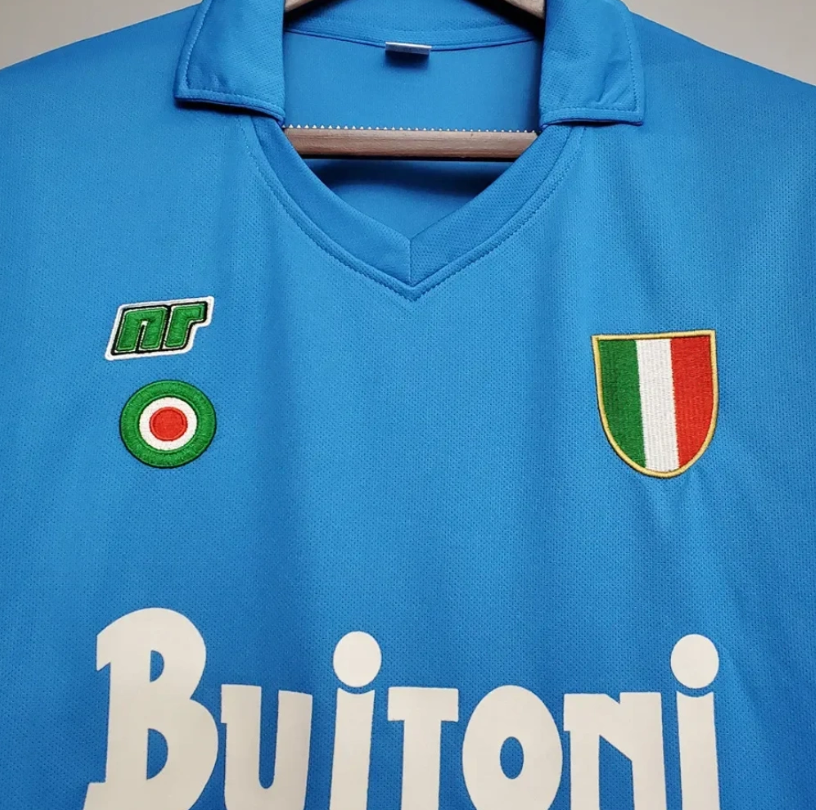 1987/88 Napoli Retro Jersey Home