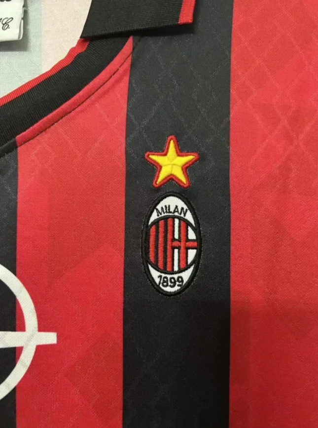 AC Milan Retro Jersey Home 1995/96