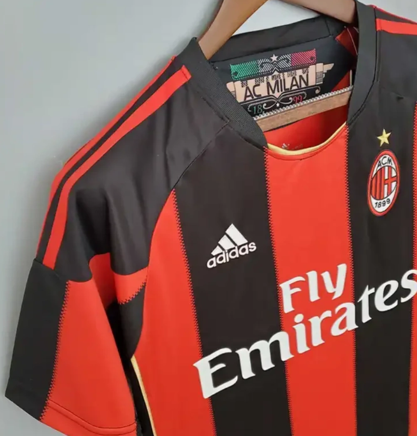 AC Milan Retro Jersey Home 2010/11